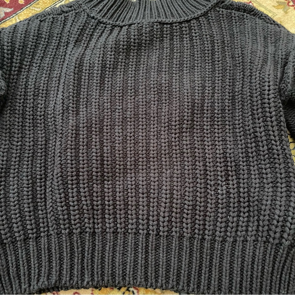 Free People Black Sweater NWT - Picture 4 of 8